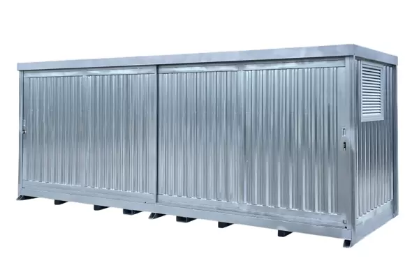 METAL CONTAINERS AND ECOLOGICAL ISLANDS